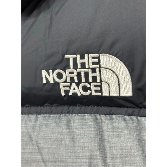 NWOT The North Face 1996 Retro Nuptse Black & Gray Down Puffer Women's Vest XL - Picture 4 of 12